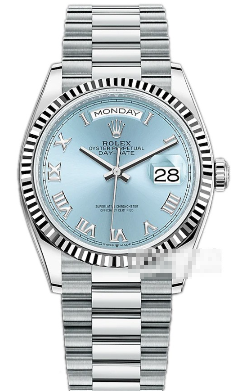 ロレックスコピー時計m128236-0008が魅せる、36mmプラチナの静かな贅沢